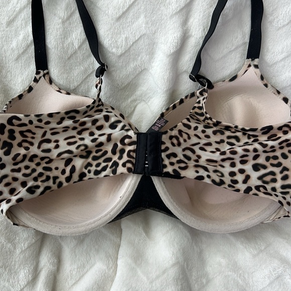 VINTAGE Victoria Secret Lined Demi Animal print 36 DDD - Picture 4 of 8